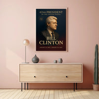 42nd President's Era Official Portrait Historical or Presidential Poster PosterGoat