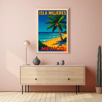 Isla Mujeres Travel Poster