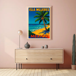 Isla Mujeres Travel Poster