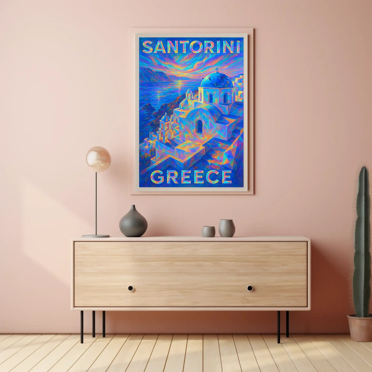 Santorini, Greece Poster
