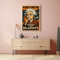 Albert Einstein Theory Of Relativity Poster