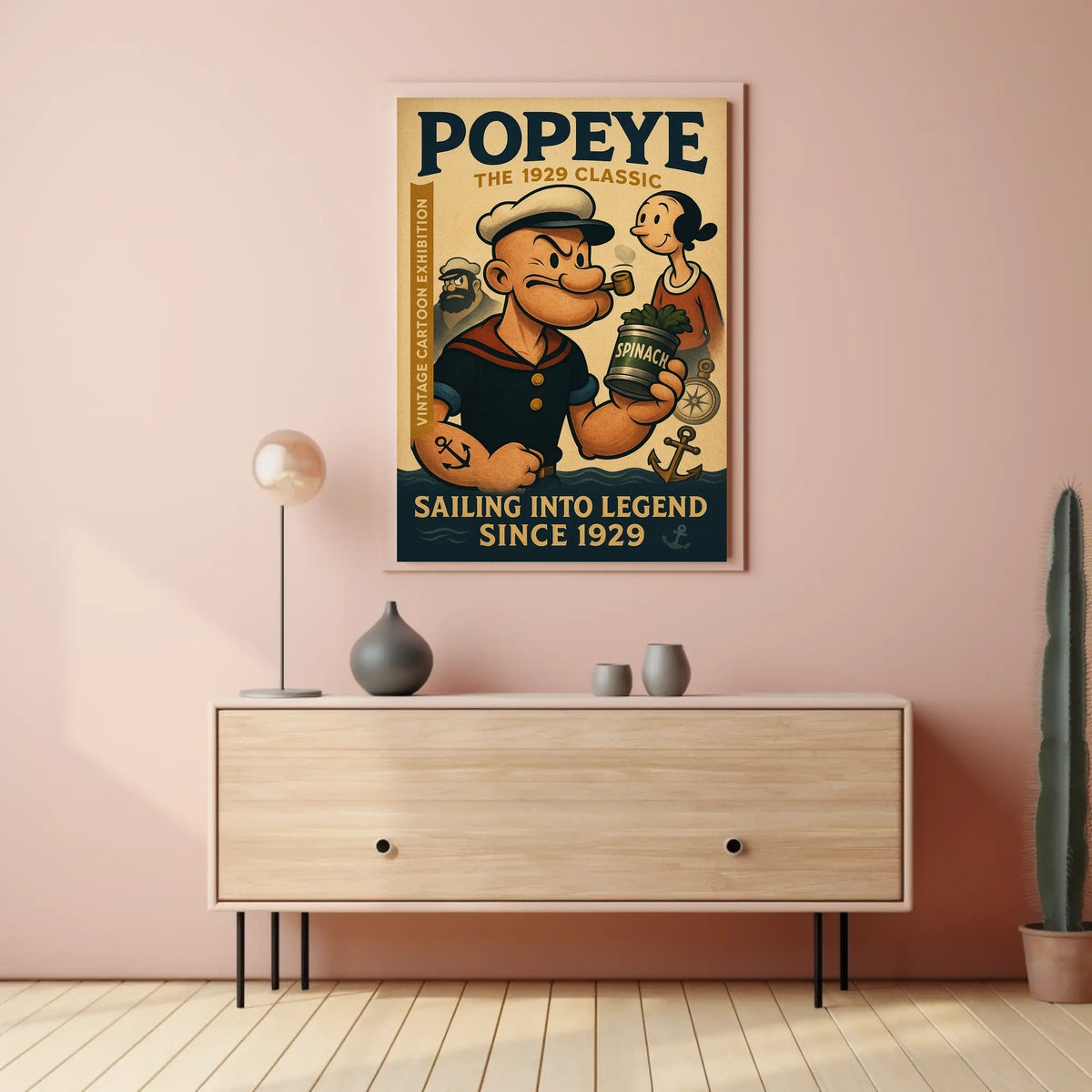 Popeye 1929 Art Poster POP-100