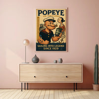 Popeye 1929 Art Poster POP-100