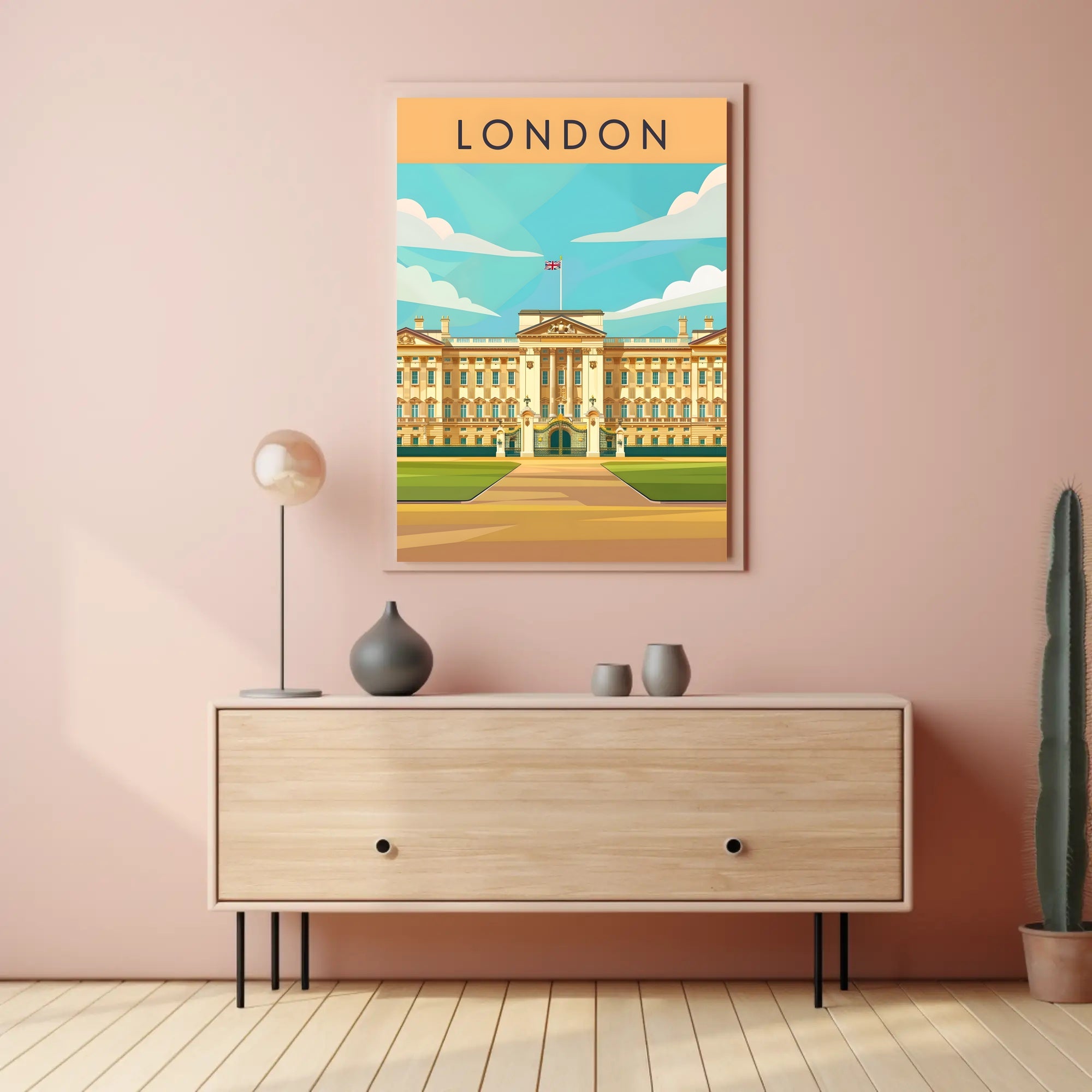 Iconic London Landmark Poster