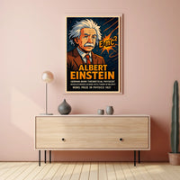 Albert Einstein Theoretical Physicist Poster