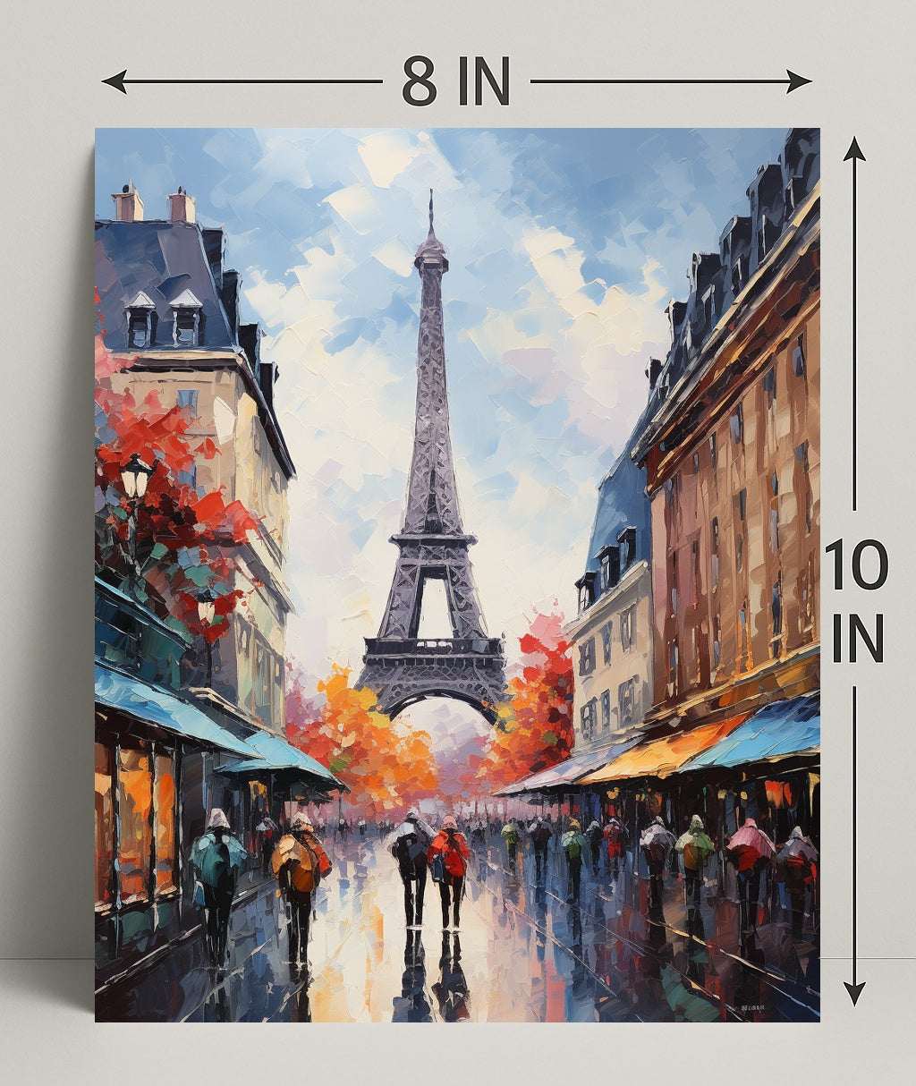 Autumn In Paris Poster