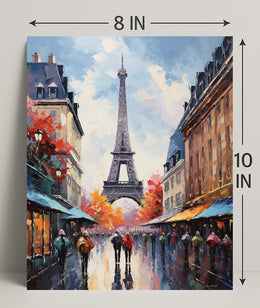Autumn In Paris Poster