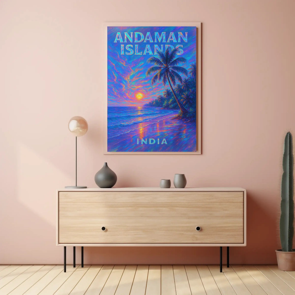 Andaman Islands Sunset Poster