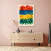 Vibrant Color Spectrum Poster