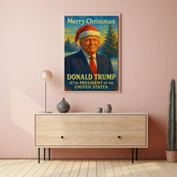 Christmas-Themed Presidential Holiday Poster