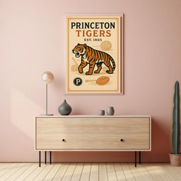 Princeton Tigers Est. 1865 Poster