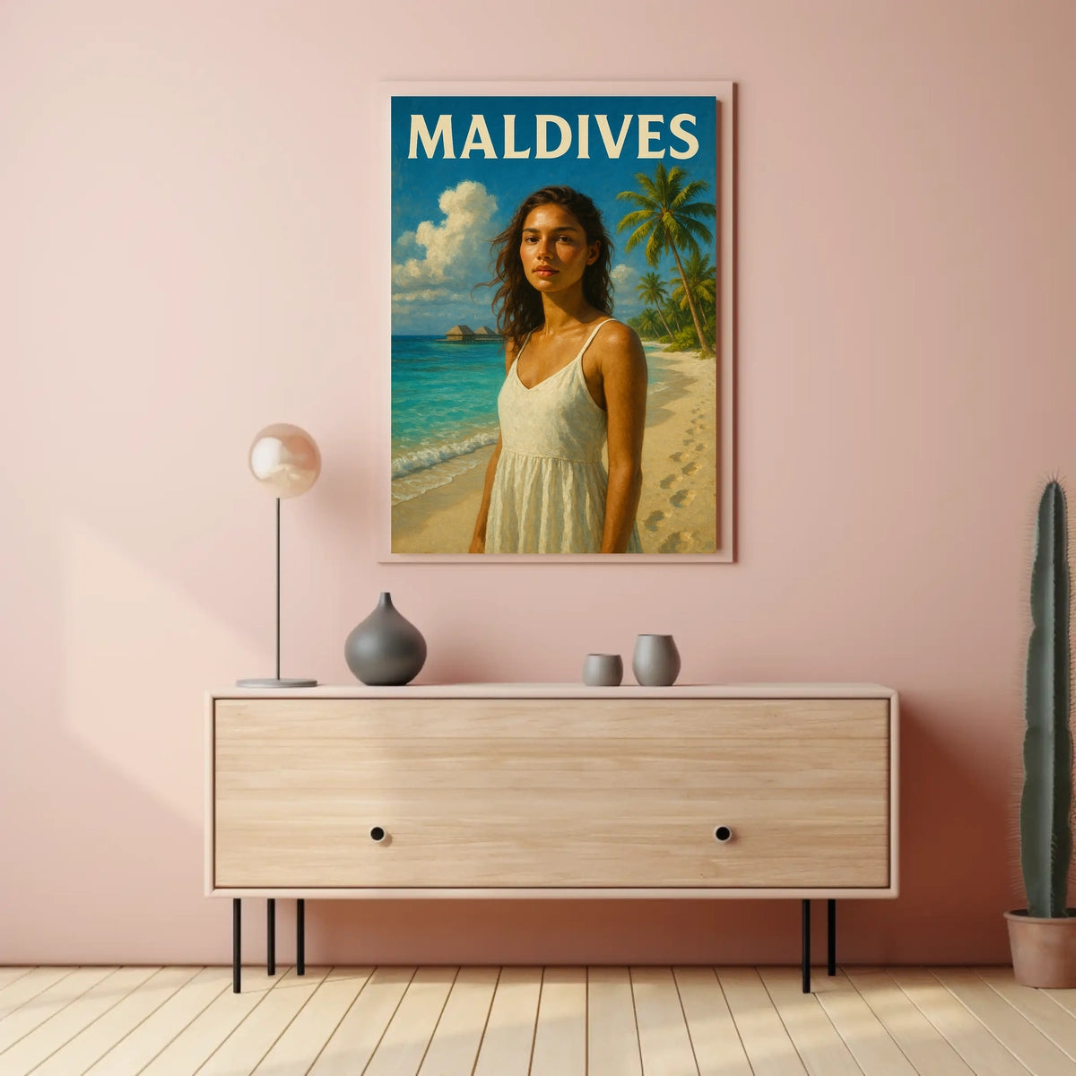 Maldives Paradise Poster