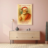 Saint Peter Christmas Artistic Pop Culture Poster