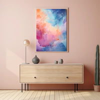 Abstract Color Symphony Abstract Poster PosterGoat