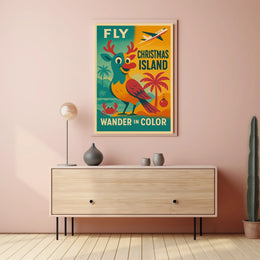 Fly to Christmas Island Poster