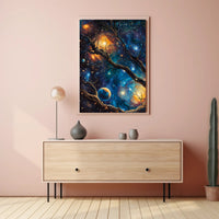 Cosmic Tree of Life Space or Astronomy Poster
