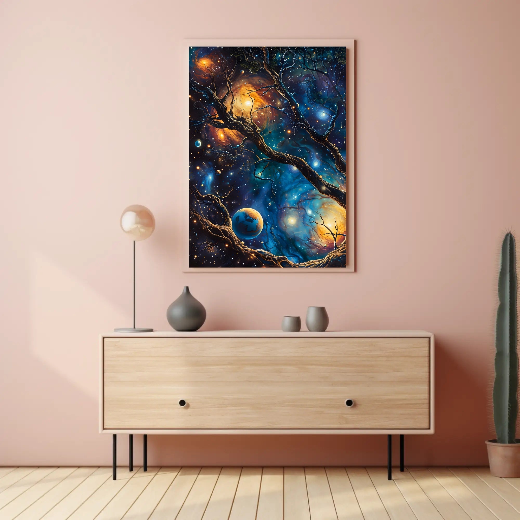 Cosmic Tree of Life Space or Astronomy Poster