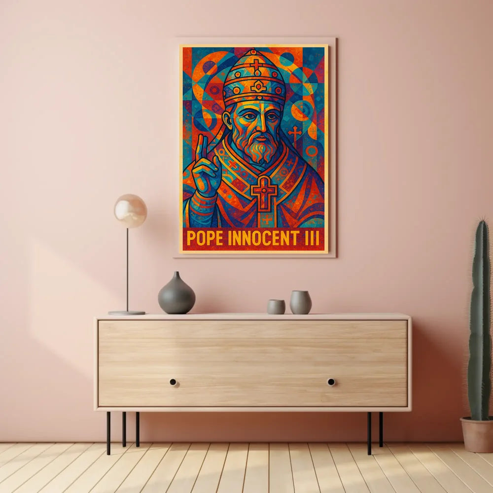 POPE'INNOCENT Al Historical Art Poster