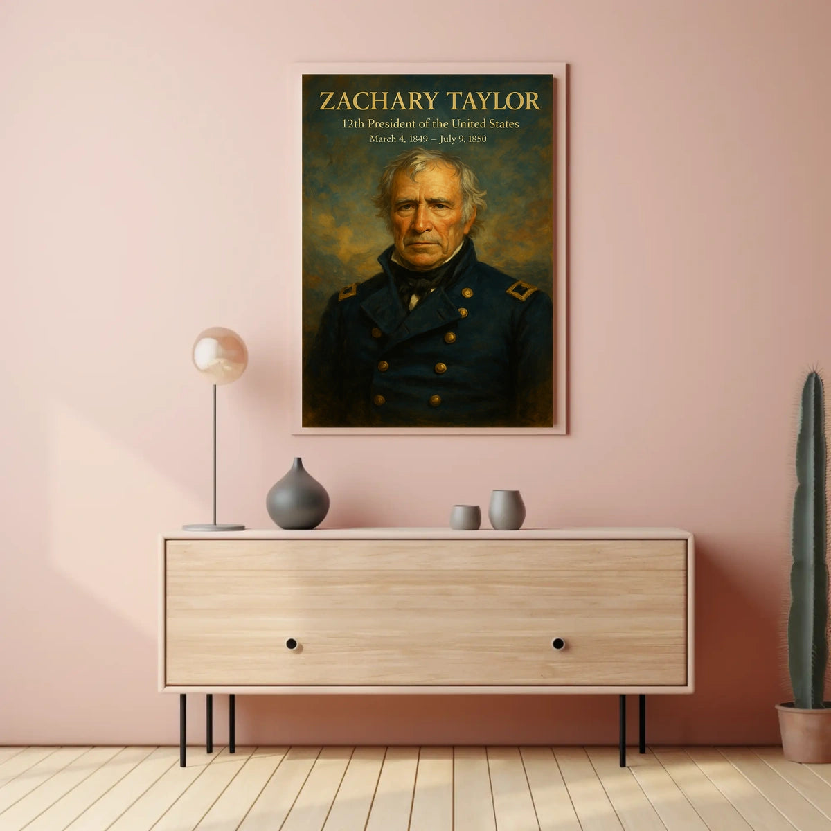Zachary Taylor A Brief Presidency Poster