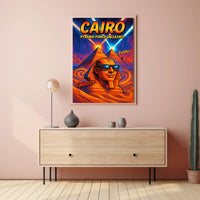Cairo Pyramid Power Unleashed Poster PosterGoat