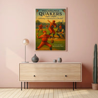 Philadelphia Quakers Celebrating A Poster