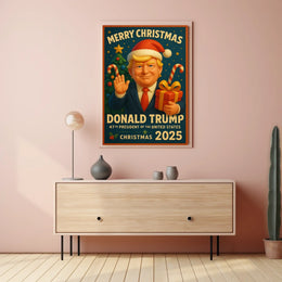 Donald Trump 47th President Poster