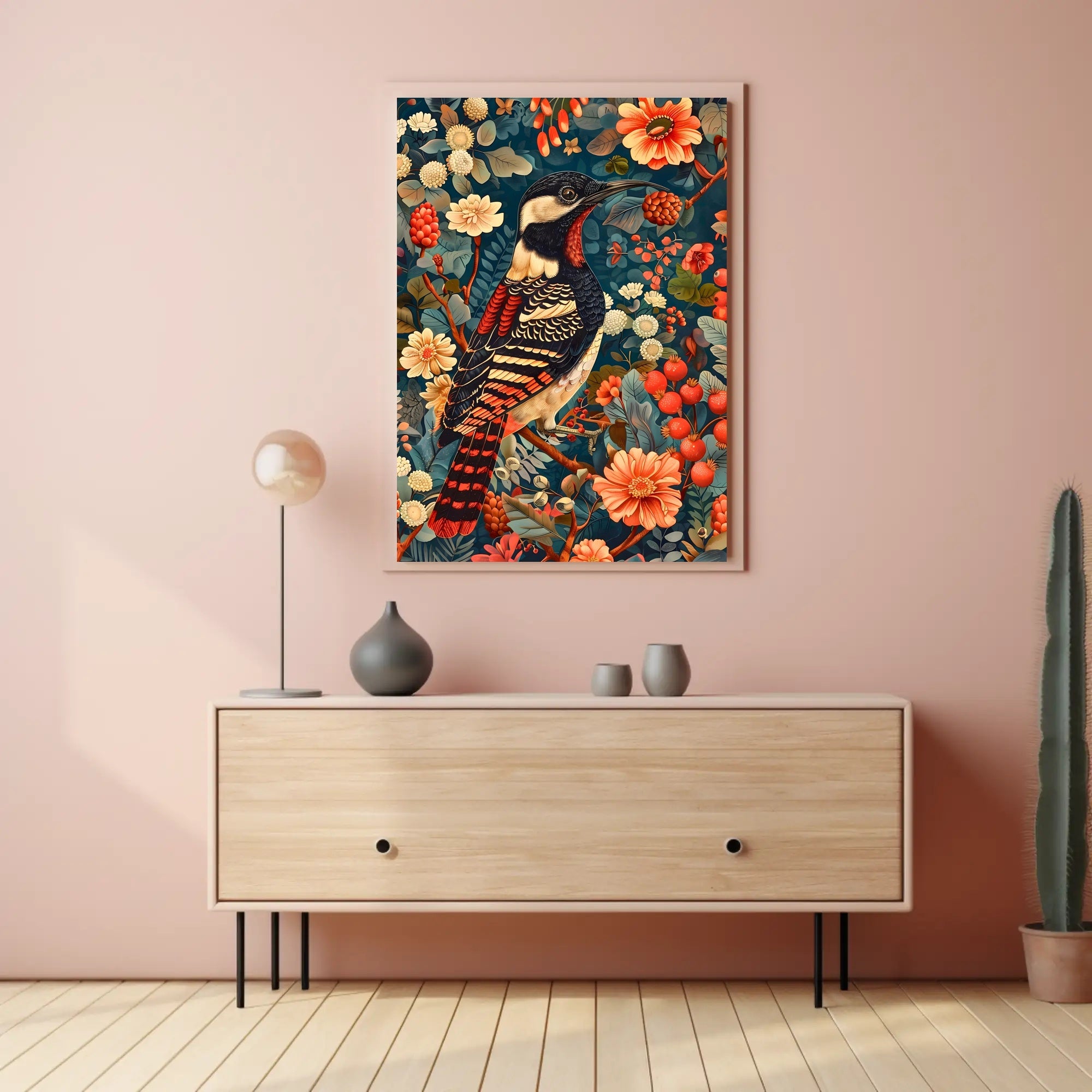 Vibrant Nature Symphony Wall Art Print