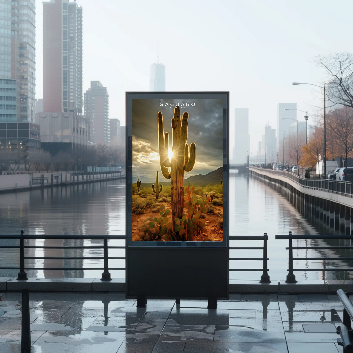 Saguaro National Park Poster