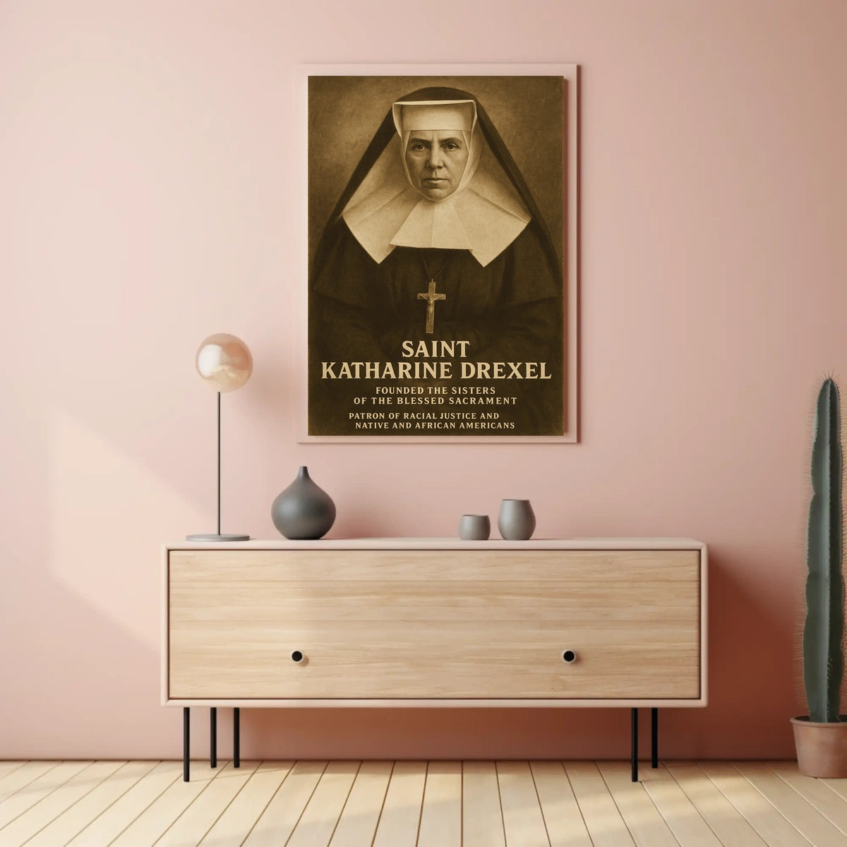 Saint Katharine Drexel Poster