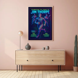 Celebrating a Sports Legends Legacy Poster