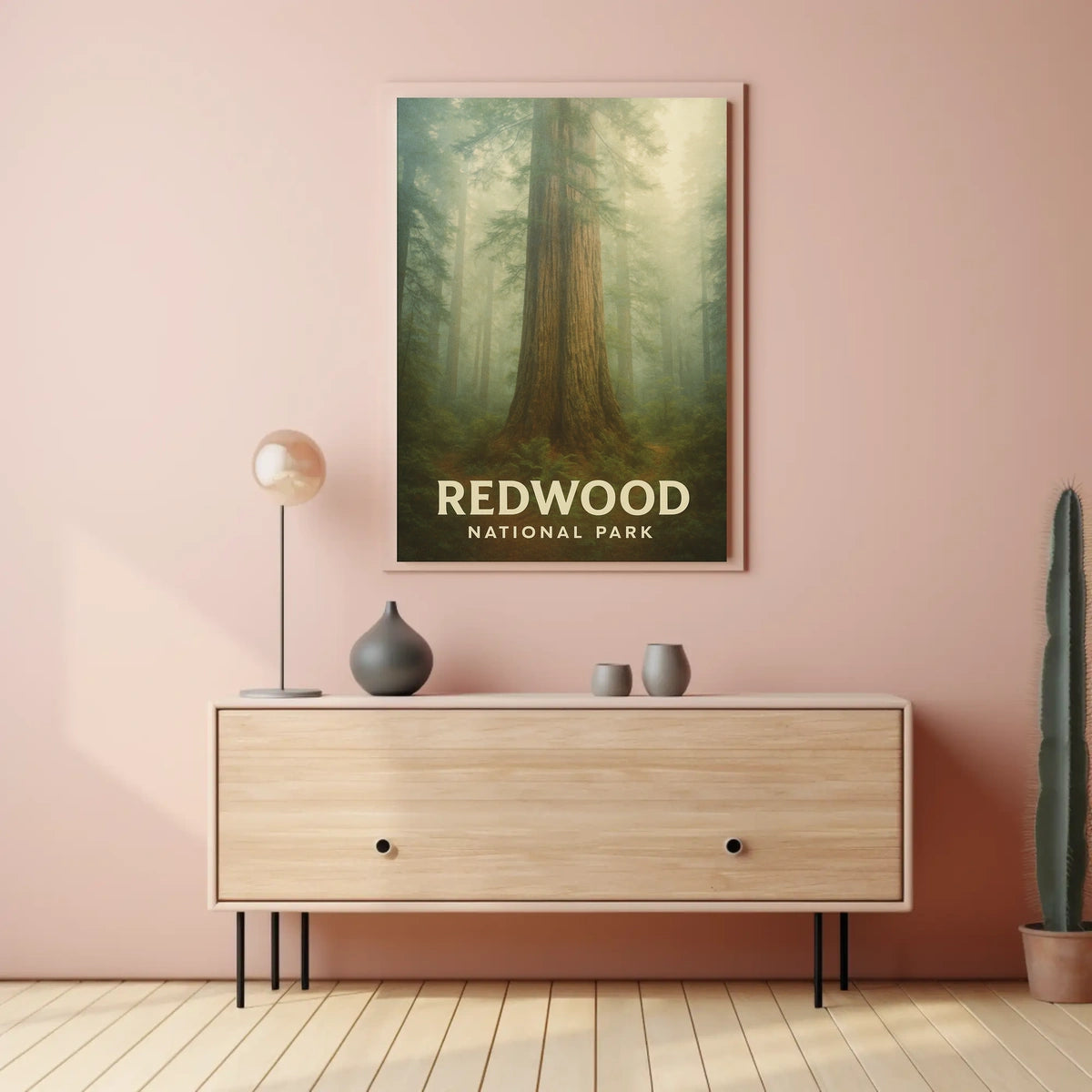 Redwood National Park Poster