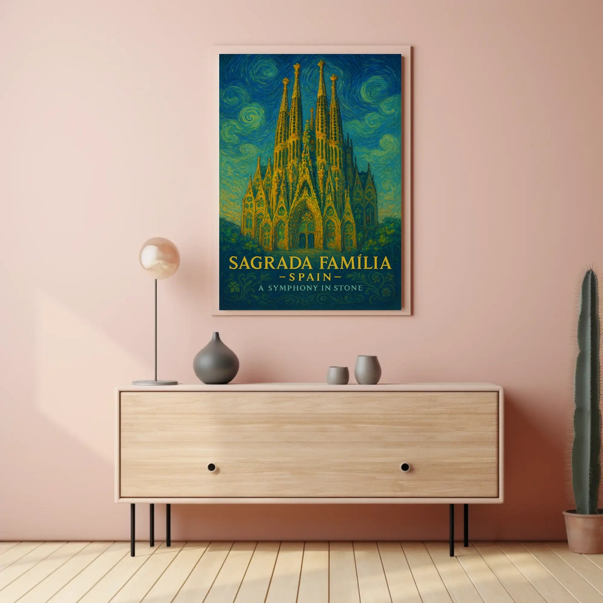 Sagrada Família A Symphony in Stone Poster