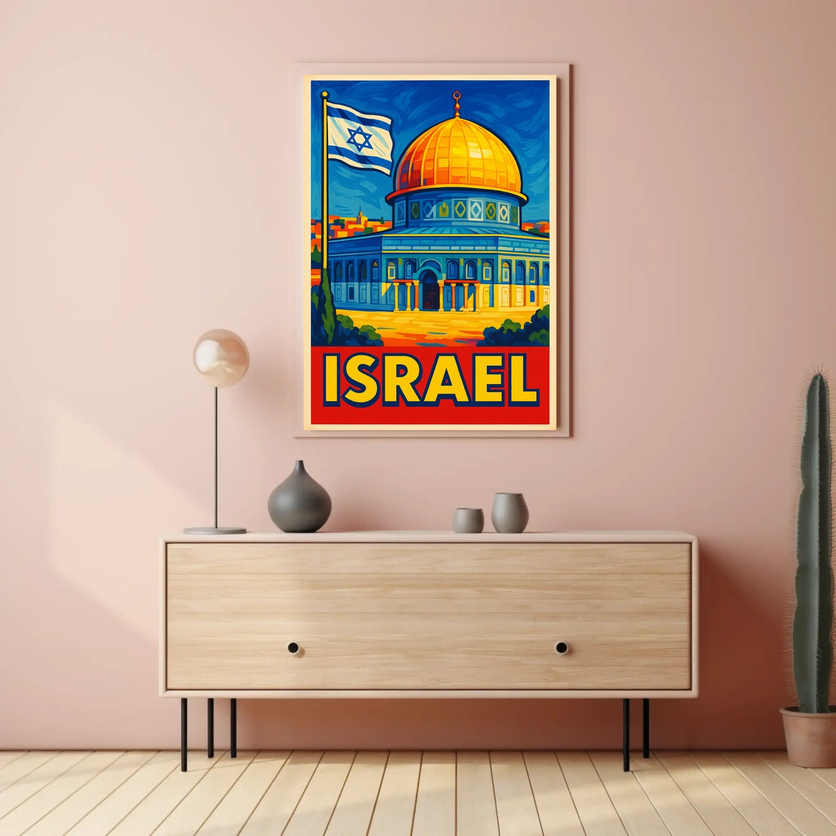 Iconic Landmarks Of Israel Poster