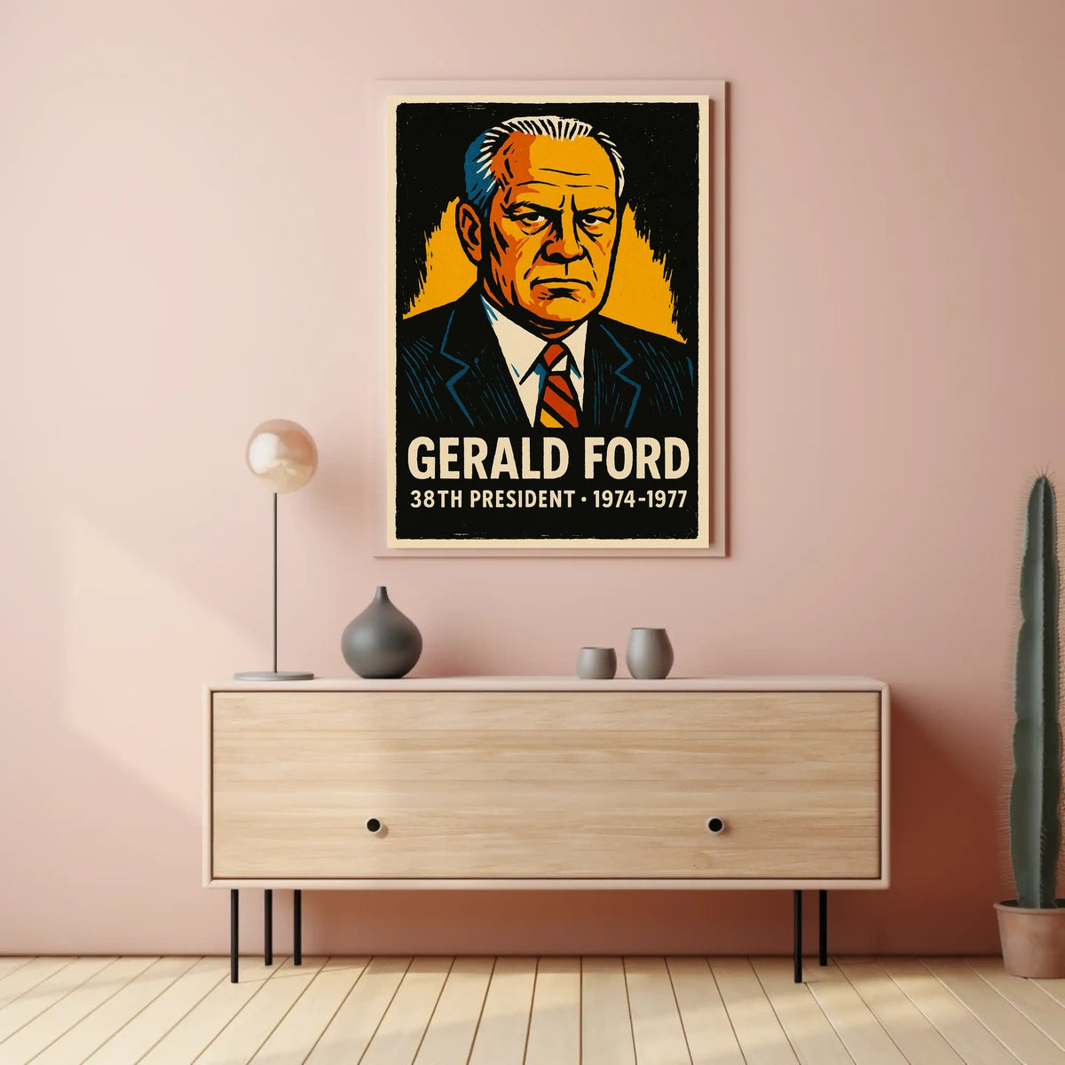 Gerald Ford 38th President Poster
