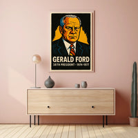 Gerald Ford 38th President Poster