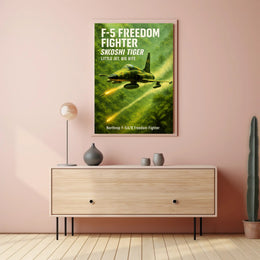 F-5 Freedom Fighter Skoshi Tiger Poster PosterGoat