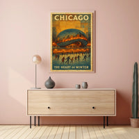 Chicago Heart Of Winter Poster