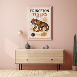 Princeton Tigers Est. 1865 Poster PosterGoat