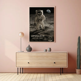 Apollo 11 Moon Landing Poster