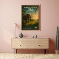 Explore The Heart Of AfricaS Wilderness Poster