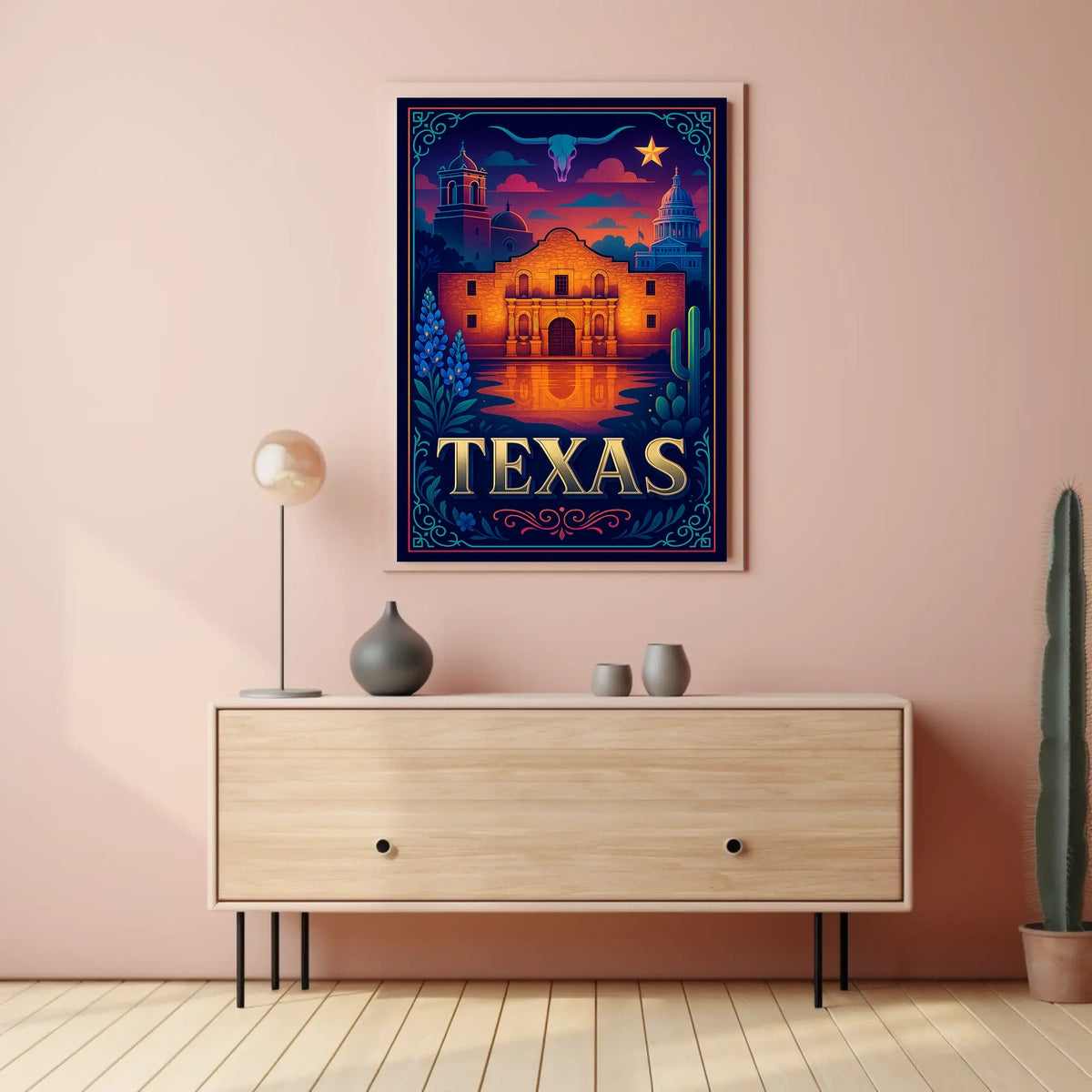 Texas Heritage Poster
