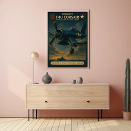 Vought F4U Corsair Poster