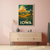 Scenic Iowa Landscape Poster