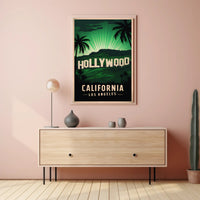 Hollywood in Los Angeles Poster