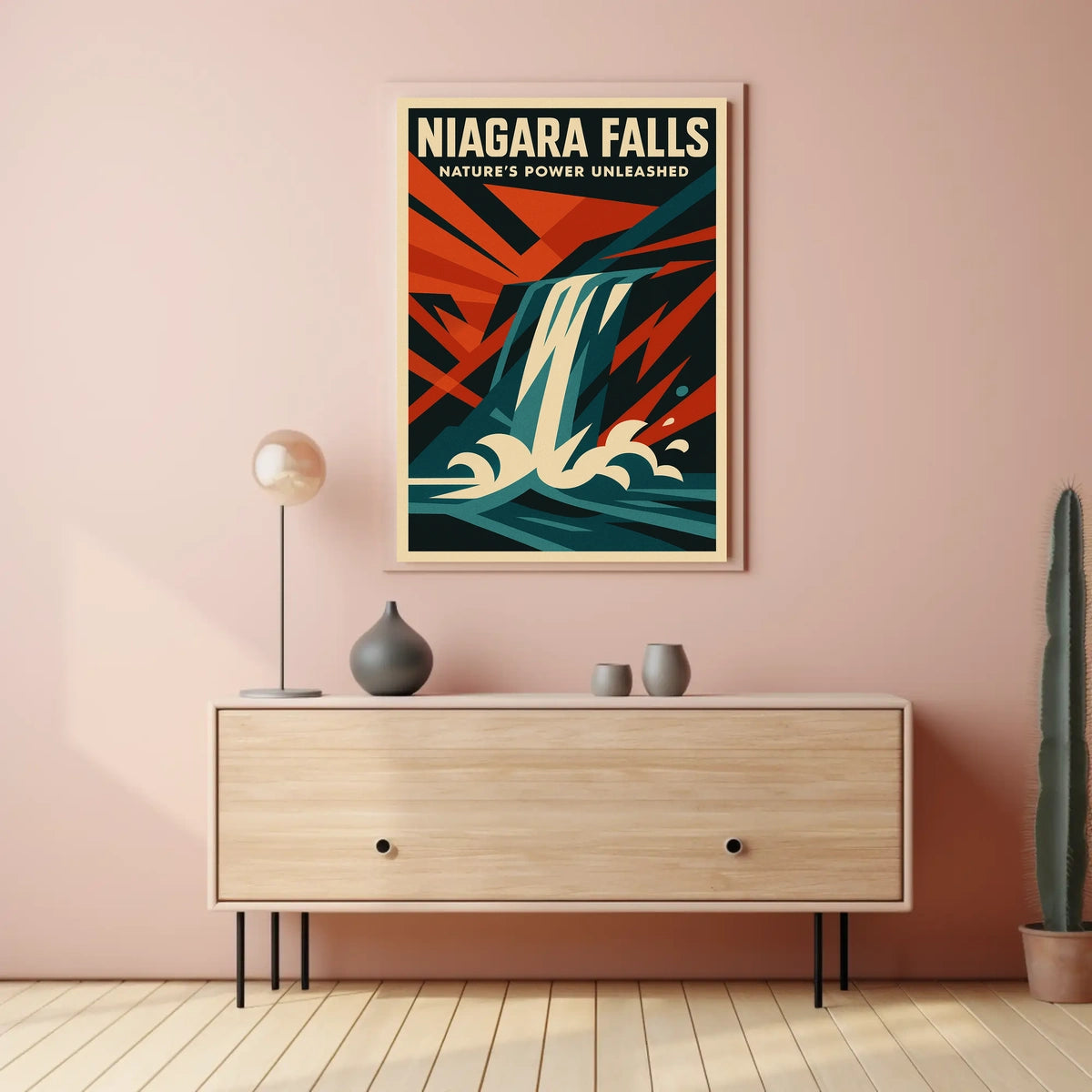 Niagara Falls NatureS Power Unleashed Poster