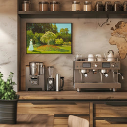 Tranquil Garden Scene Poster