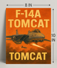 F-14A Tomcat Poster PosterGoat