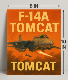 F-14A Tomcat Poster PosterGoat
