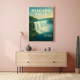 Niagara Falls A Natural Wonder Poster