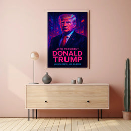 Donald Trump 47Th President Poster